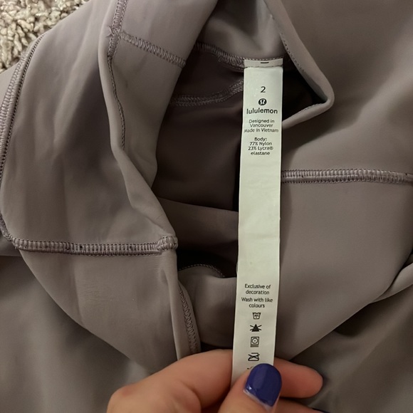 Purple/grey Lululemon 28” - Picture 3 of 4